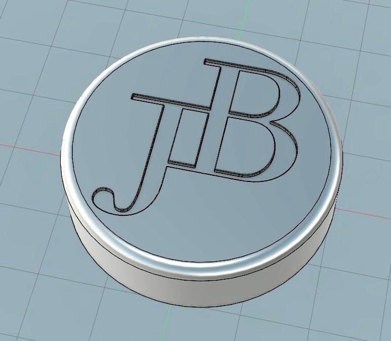 Custom Silicone Mold for Butter & Chocolate - Personalized Silikonform for Handmade Treats, Size: 4 x 1cm