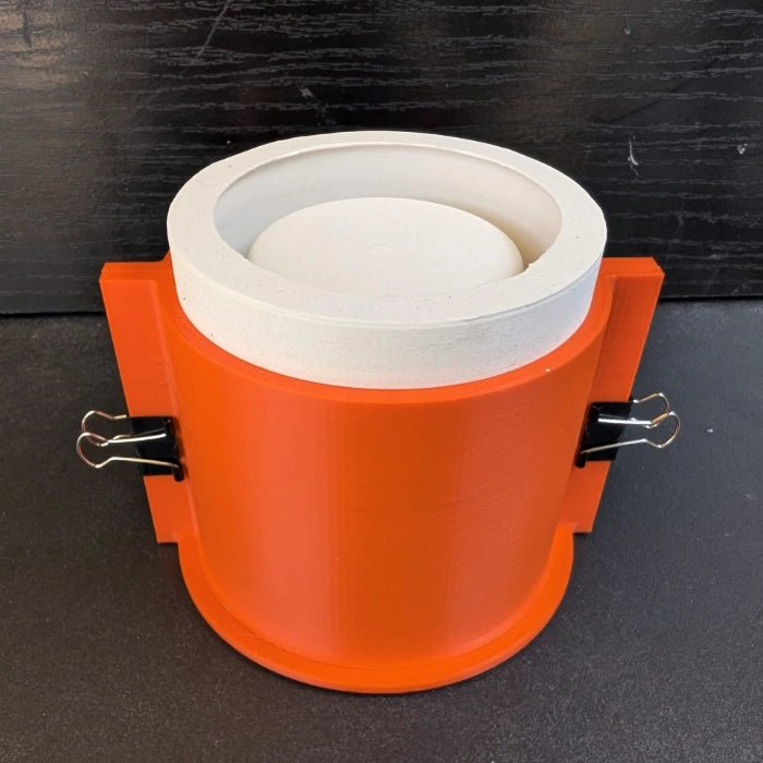 Custom Silicone Candle Jar Mold with Logo | MoldeSilicona