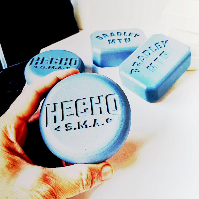Costumized mold circular logo, Soap mold, Premium silicone