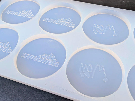 Custom Food Grade Silicone Mold – Personalized Chocolate, 8-cavity size 76x8 mm - Butter, Baking & Freezer Mold – Custom Shape Siliconform